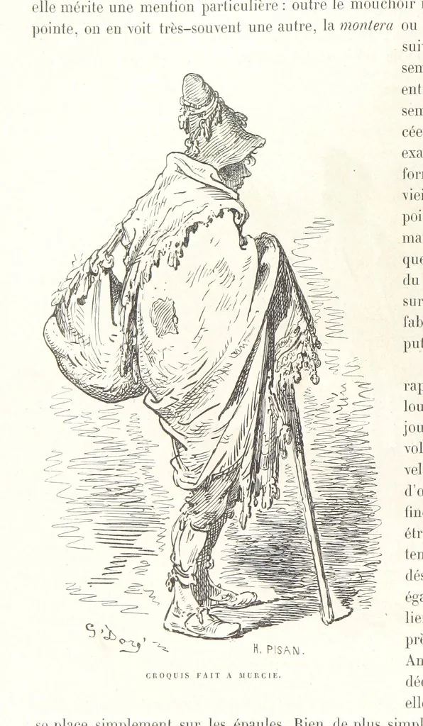 An illustration from L'Espagne ... Illustrée de 309 gravures dessinées sur bois par Gustave Doré, 1874, leaf 130