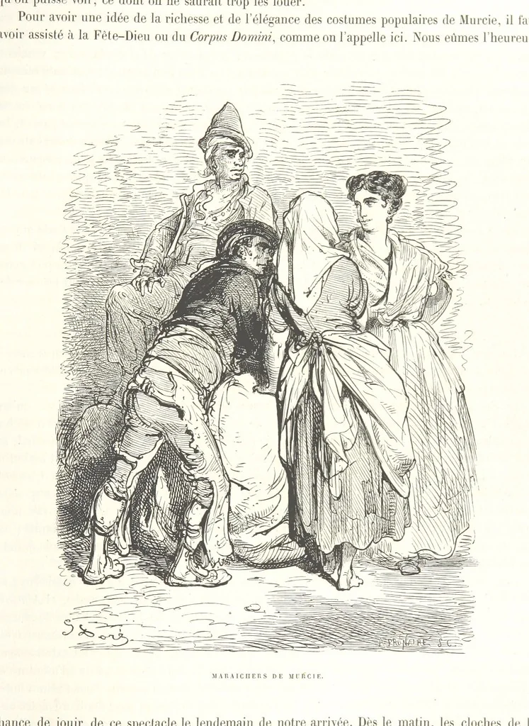 An illustration from L'Espagne ... Illustrée de 309 gravures dessinées sur bois par Gustave Doré, 1874, leaf 131