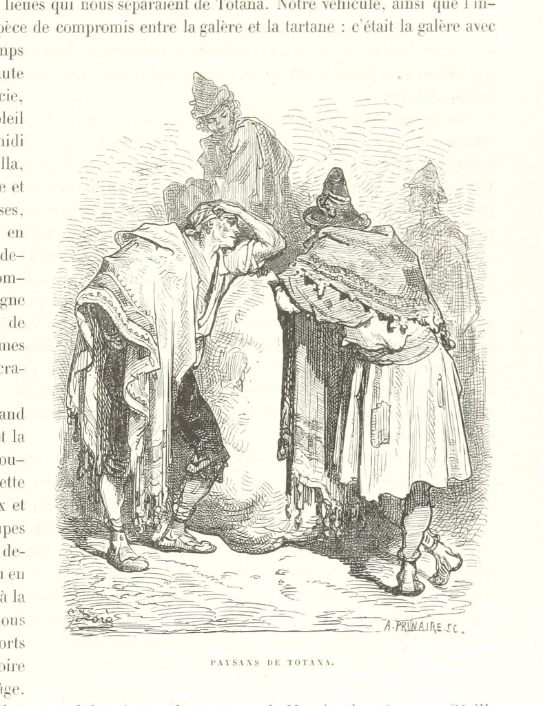 An illustration from L'Espagne ... Illustrée de 309 gravures dessinées sur bois par Gustave Doré, 1874, leaf 133