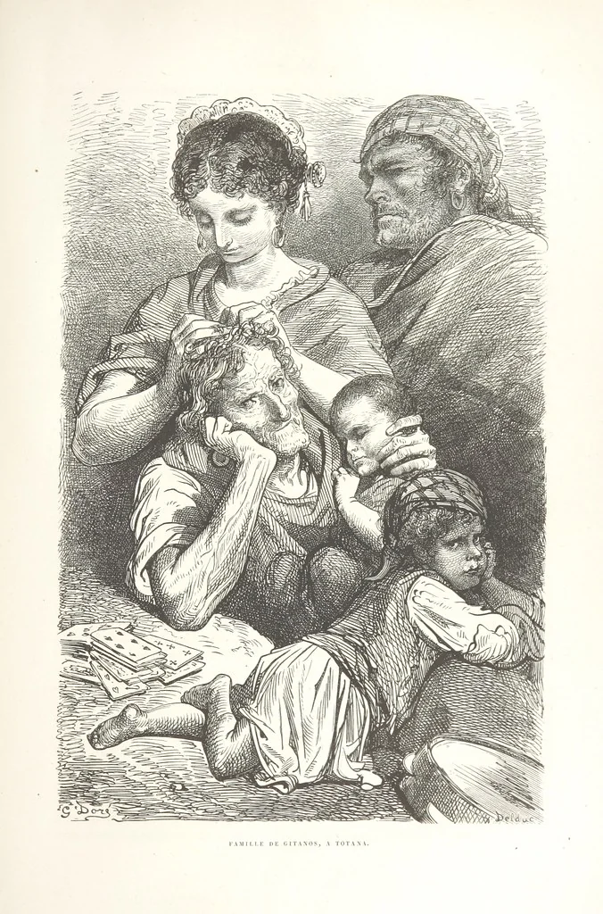 An illustration from L'Espagne ... Illustrée de 309 gravures dessinées sur bois par Gustave Doré, 1874, leaf 137