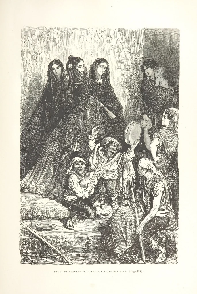 An illustration from L'Espagne ... Illustrée de 309 gravures dessinées sur bois par Gustave Doré, 1874, leaf 149