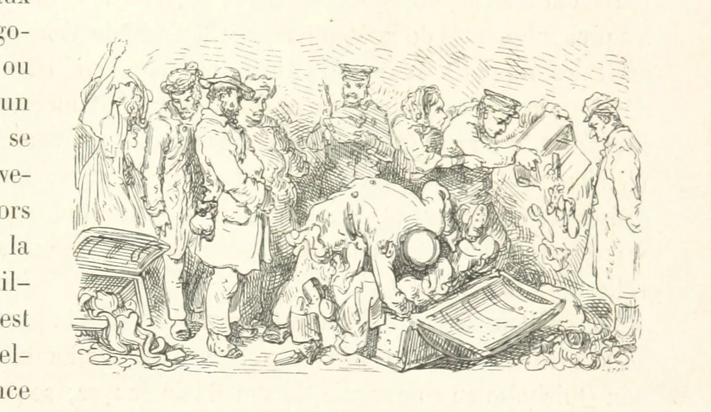 An illustration from L'Espagne ... Illustrée de 309 gravures dessinées sur bois par Gustave Doré, 1874, leaf 15