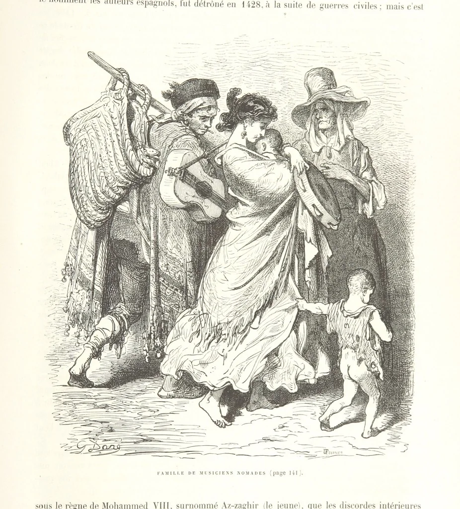 An illustration from L'Espagne ... Illustrée de 309 gravures dessinées sur bois par Gustave Doré, 1874, leaf 155