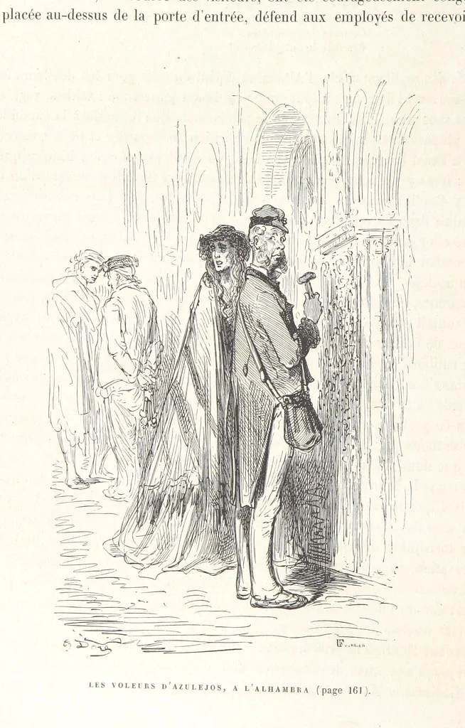 An illustration from L'Espagne ... Illustrée de 309 gravures dessinées sur bois par Gustave Doré, 1874, leaf 172