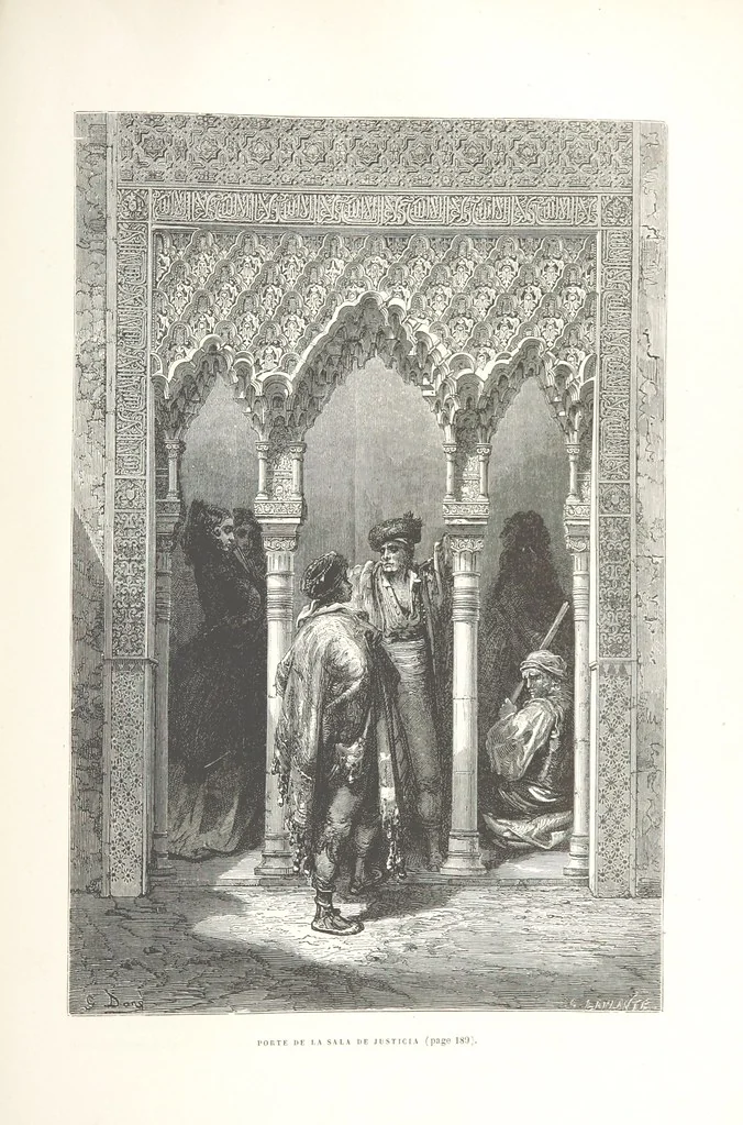 An illustration from L'Espagne ... Illustrée de 309 gravures dessinées sur bois par Gustave Doré, 1874, leaf 197