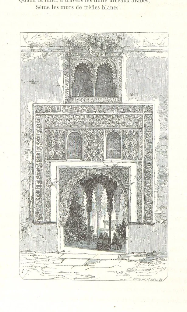 An illustration from L'Espagne ... Illustrée de 309 gravures dessinées sur bois par Gustave Doré, 1874, leaf 200
