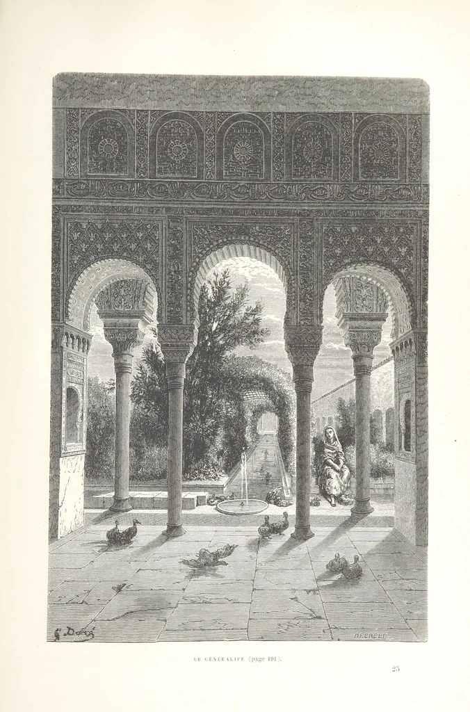 An illustration from L'Espagne ... Illustrée de 309 gravures dessinées sur bois par Gustave Doré, 1874, leaf 203