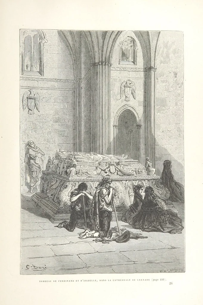 An illustration from L'Espagne ... Illustrée de 309 gravures dessinées sur bois par Gustave Doré, 1874, leaf 211