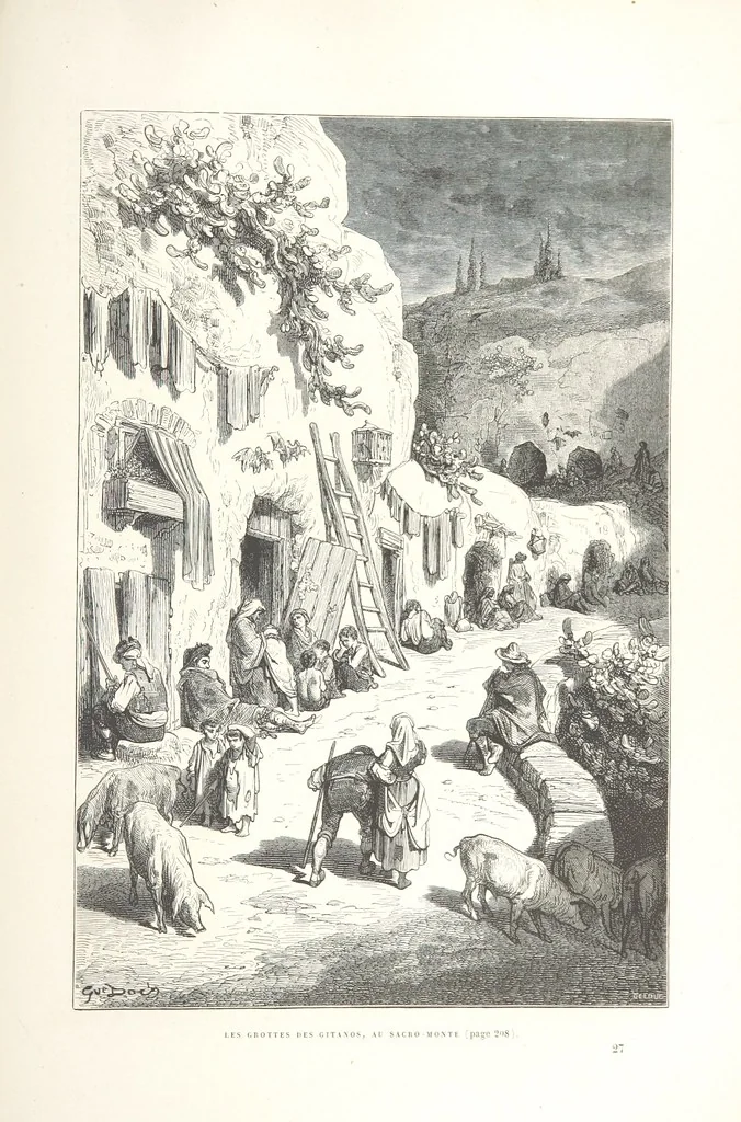 An illustration from L'Espagne ... Illustrée de 309 gravures dessinées sur bois par Gustave Doré, 1874, leaf 219