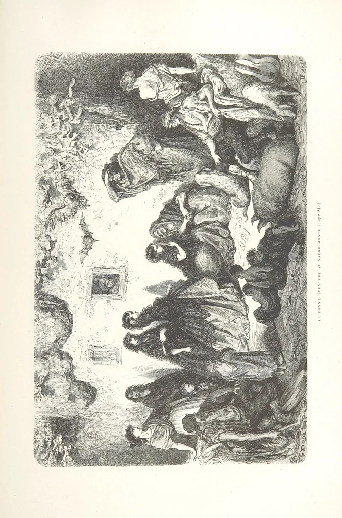 An illustration from L'Espagne ... Illustrée de 309 gravures dessinées sur bois par Gustave Doré, 1874, leaf 223