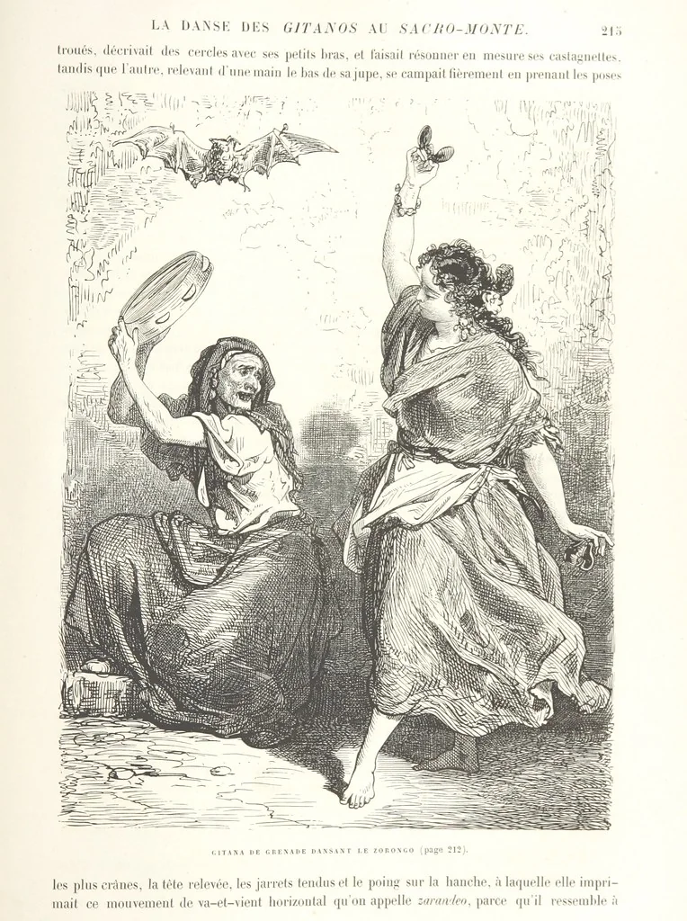 An illustration from L'Espagne ... Illustrée de 309 gravures dessinées sur bois par Gustave Doré, 1874, leaf 225