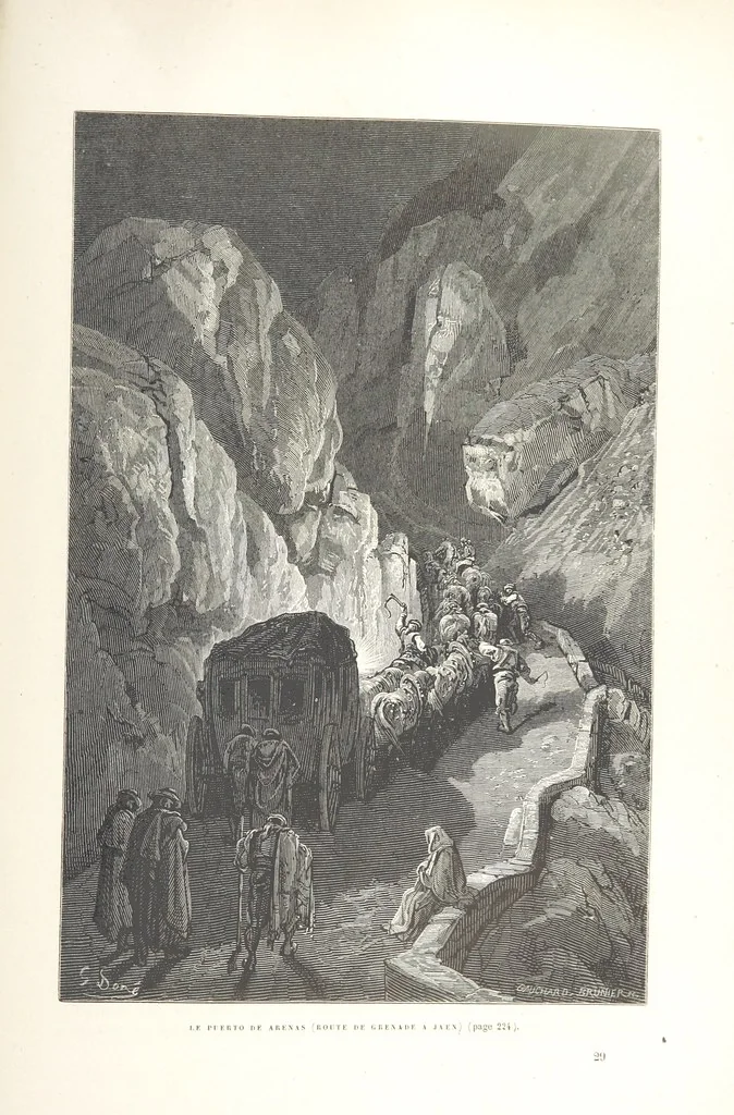 An illustration from L'Espagne ... Illustrée de 309 gravures dessinées sur bois par Gustave Doré, 1874, leaf 235
