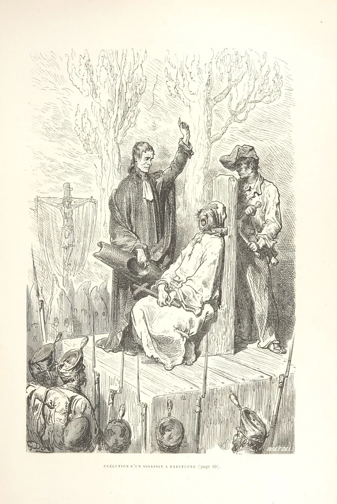 An illustration from L'Espagne ... Illustrée de 309 gravures dessinées sur bois par Gustave Doré, 1874, leaf 25