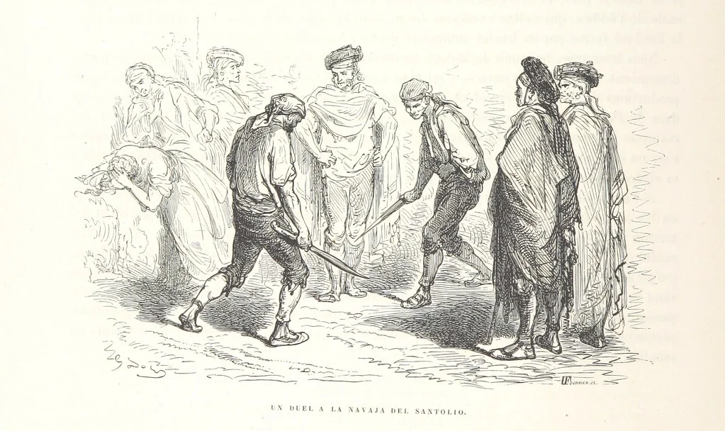 An illustration from L'Espagne ... Illustrée de 309 gravures dessinées sur bois par Gustave Doré, 1874, leaf 256