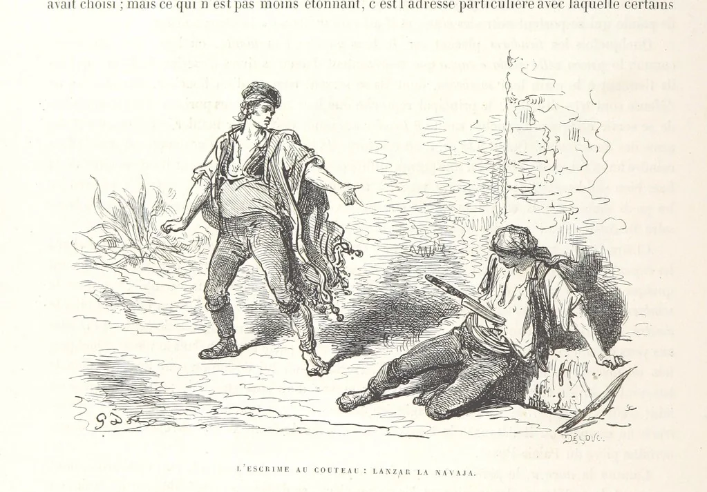 An illustration from L'Espagne ... Illustrée de 309 gravures dessinées sur bois par Gustave Doré, 1874, leaf 258