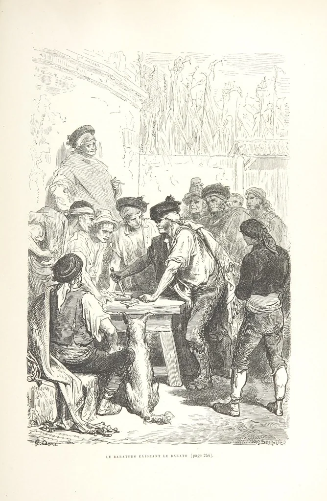 An illustration from L'Espagne ... Illustrée de 309 gravures dessinées sur bois par Gustave Doré, 1874, leaf 265