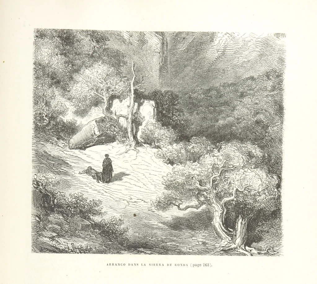 An illustration from L'Espagne ... Illustrée de 309 gravures dessinées sur bois par Gustave Doré, 1874, leaf 269