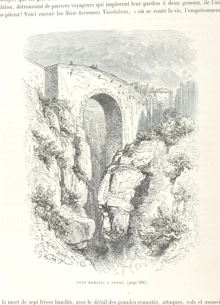 An illustration from L'Espagne ... Illustrée de 309 gravures dessinées sur bois par Gustave Doré, 1874, leaf 276