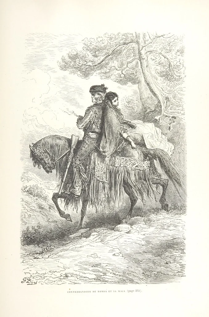 An illustration from L'Espagne ... Illustrée de 309 gravures dessinées sur bois par Gustave Doré, 1874, leaf 277