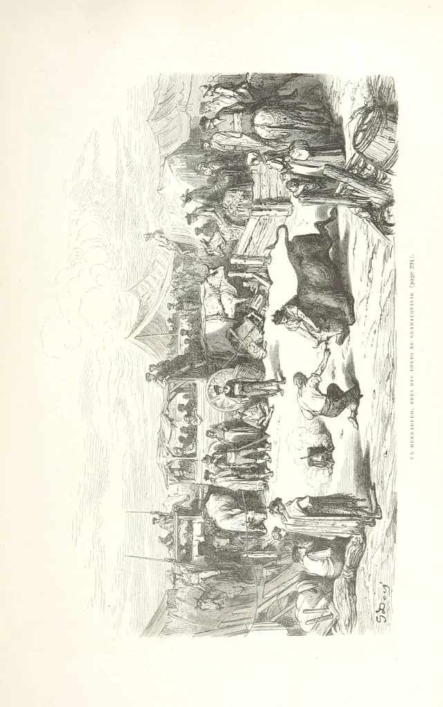 An illustration from L'Espagne ... Illustrée de 309 gravures dessinées sur bois par Gustave Doré, 1874, leaf 297