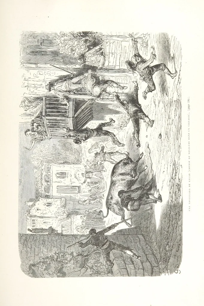 An illustration from L'Espagne ... Illustrée de 309 gravures dessinées sur bois par Gustave Doré, 1874, leaf 301