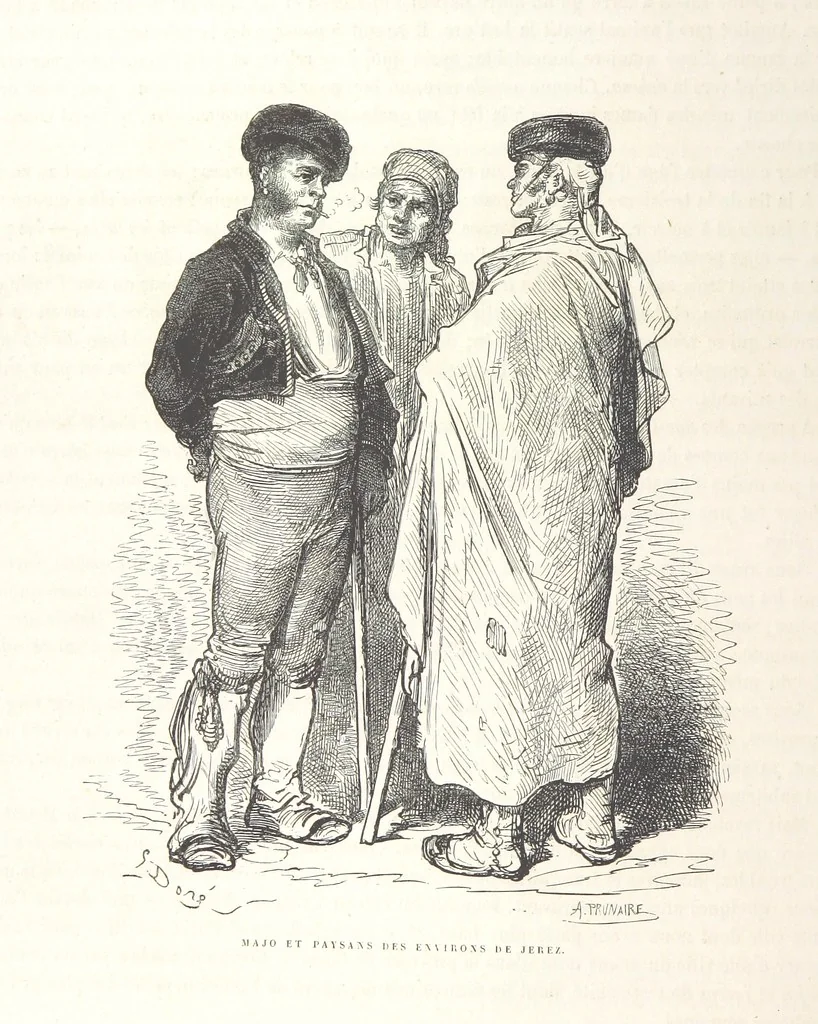 An illustration from L'Espagne ... Illustrée de 309 gravures dessinées sur bois par Gustave Doré, 1874, leaf 306