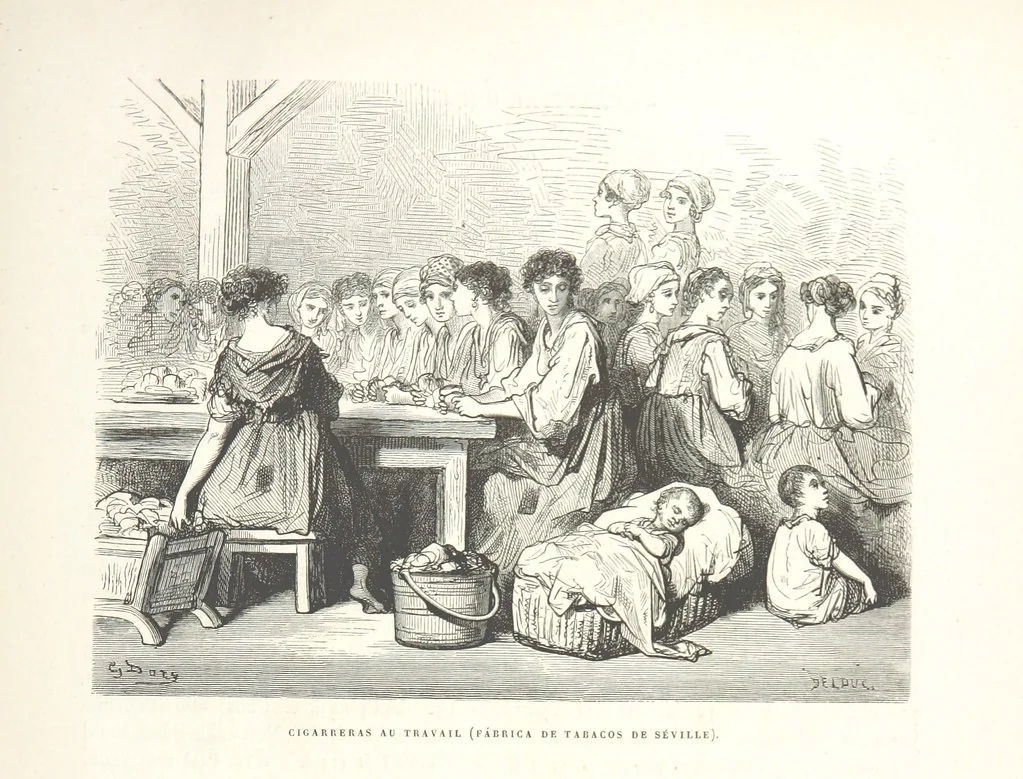 An illustration from L'Espagne ... Illustrée de 309 gravures dessinées sur bois par Gustave Doré, 1874, leaf 307