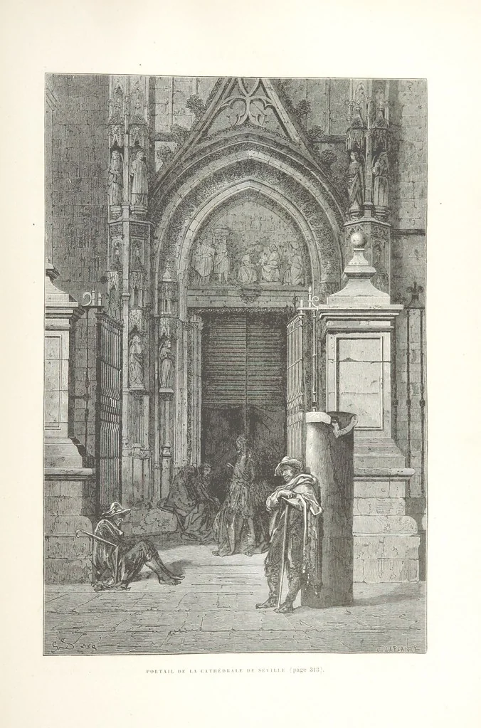 An illustration from L'Espagne ... Illustrée de 309 gravures dessinées sur bois par Gustave Doré, 1874, leaf 325
