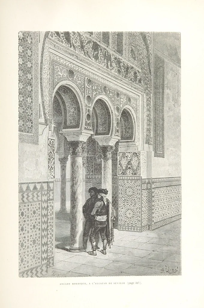 An illustration from L'Espagne ... Illustrée de 309 gravures dessinées sur bois par Gustave Doré, 1874, leaf 329