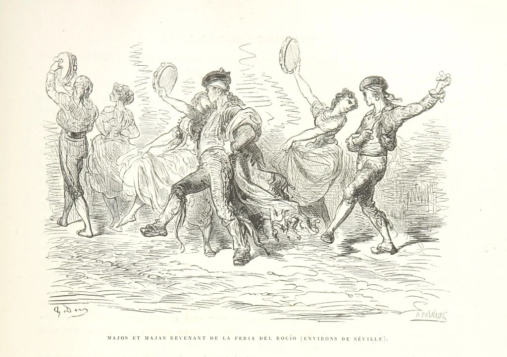 An illustration from L'Espagne ... Illustrée de 309 gravures dessinées sur bois par Gustave Doré, 1874, leaf 345