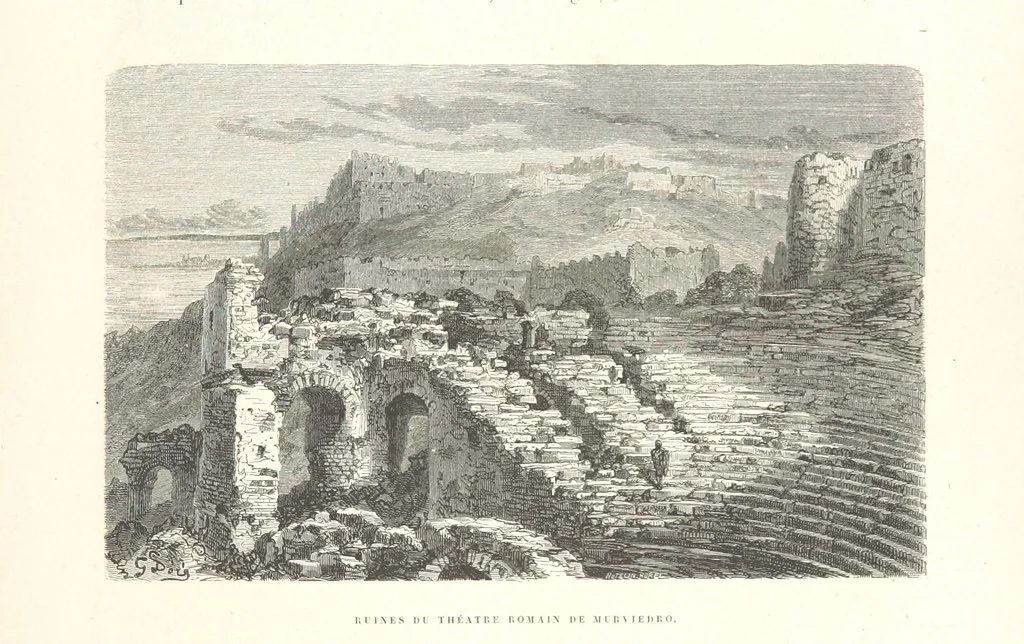 An illustration from L'Espagne ... Illustrée de 309 gravures dessinées sur bois par Gustave Doré, 1874, leaf 35