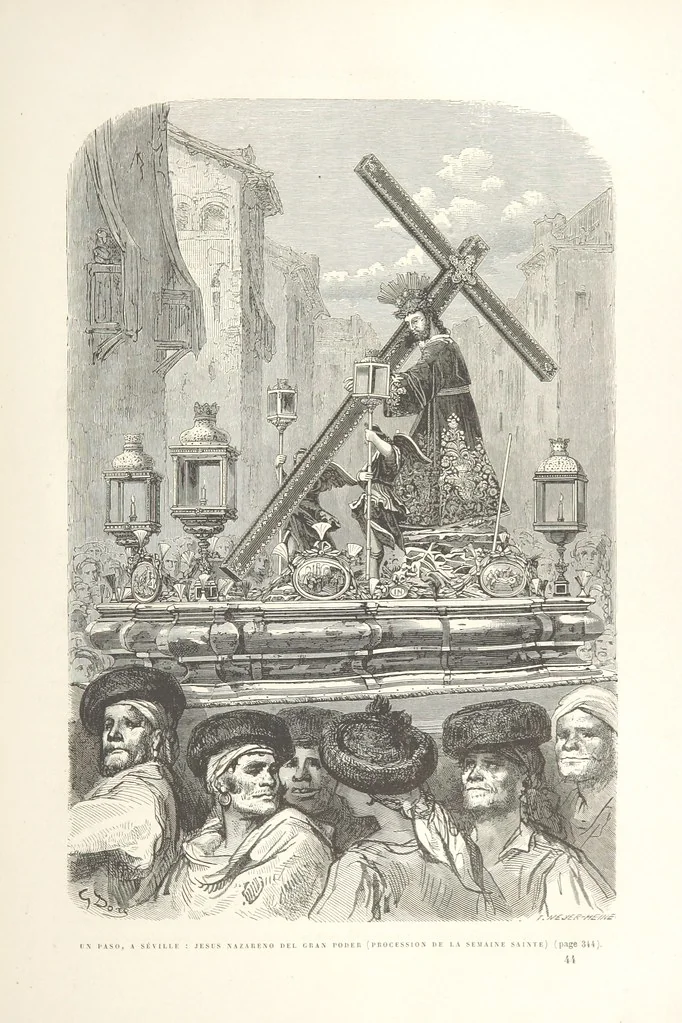 An illustration from L'Espagne ... Illustrée de 309 gravures dessinées sur bois par Gustave Doré, 1874, leaf 355