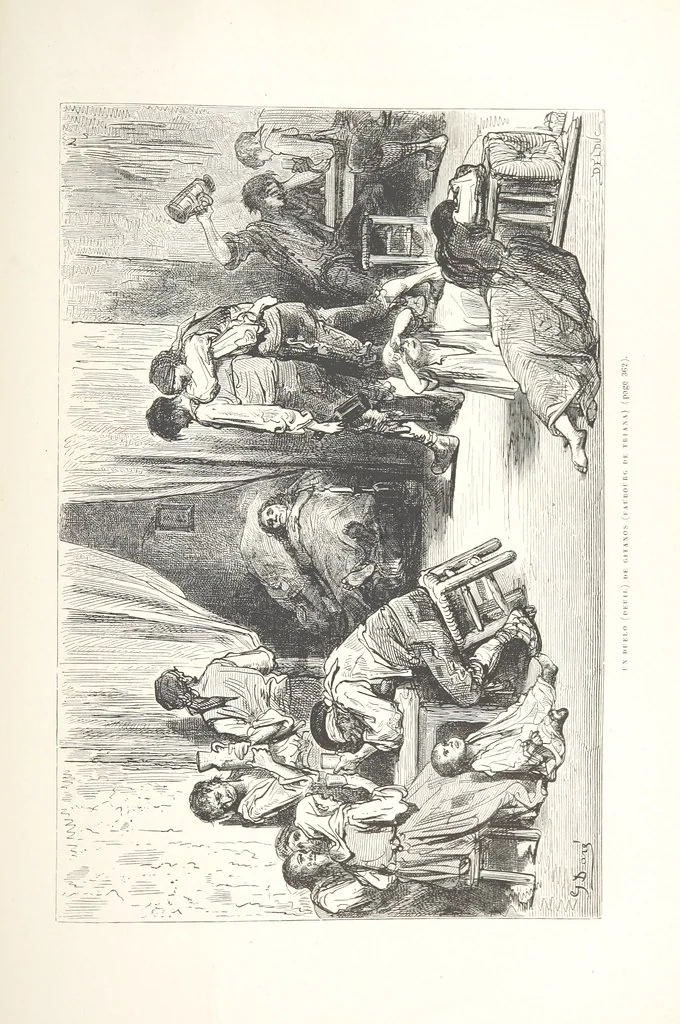 An illustration from L'Espagne ... Illustrée de 309 gravures dessinées sur bois par Gustave Doré, 1874, leaf 373