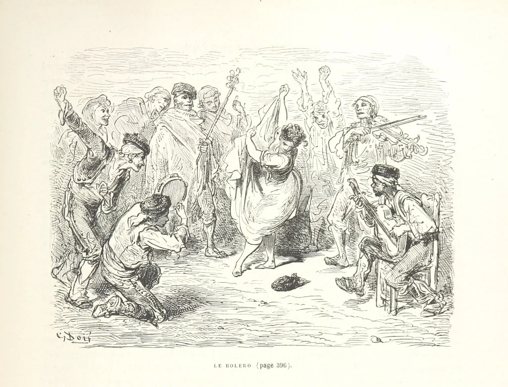 An illustration from L'Espagne ... Illustrée de 309 gravures dessinées sur bois par Gustave Doré, 1874, leaf 377