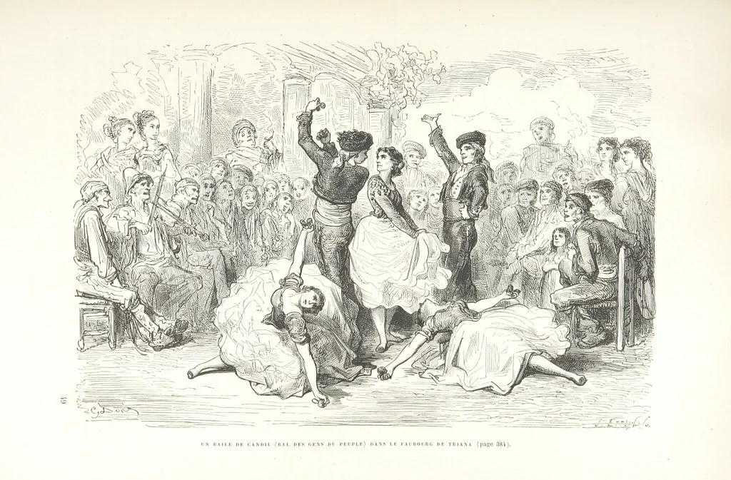 An illustration from L'Espagne ... Illustrée de 309 gravures dessinées sur bois par Gustave Doré, 1874, leaf 395