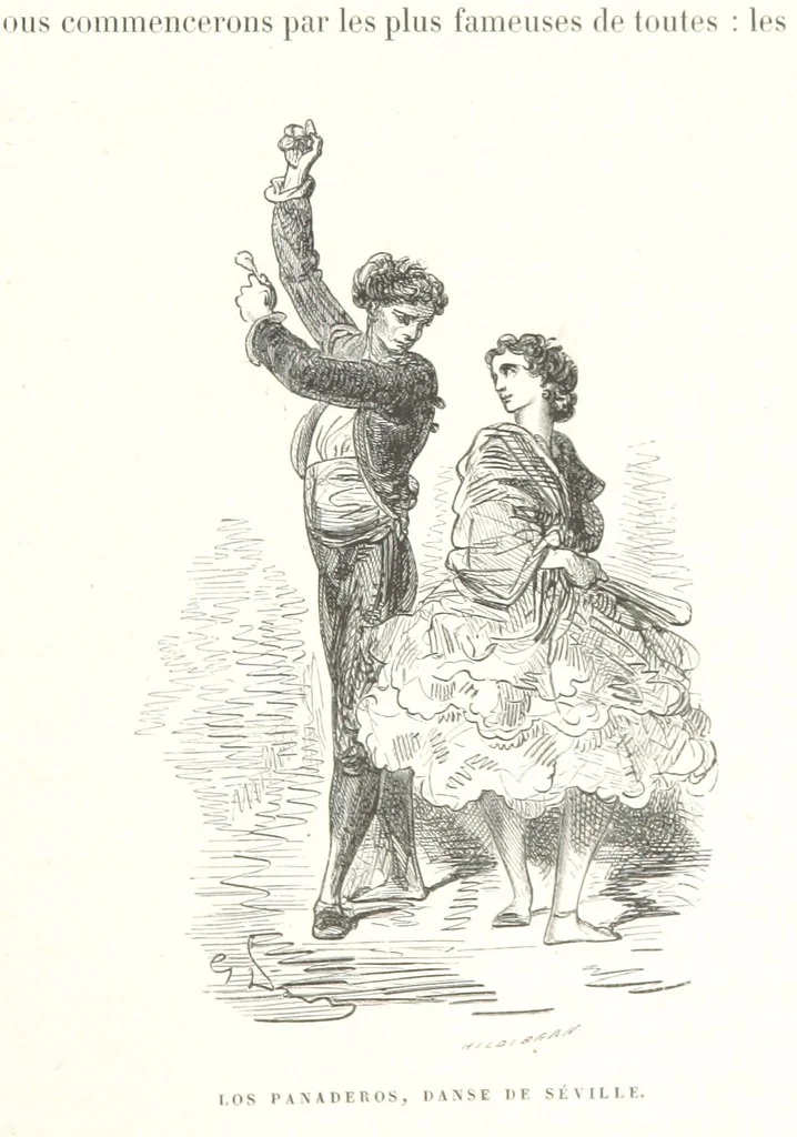 An illustration from L'Espagne ... Illustrée de 309 gravures dessinées sur bois par Gustave Doré, 1874, leaf 407