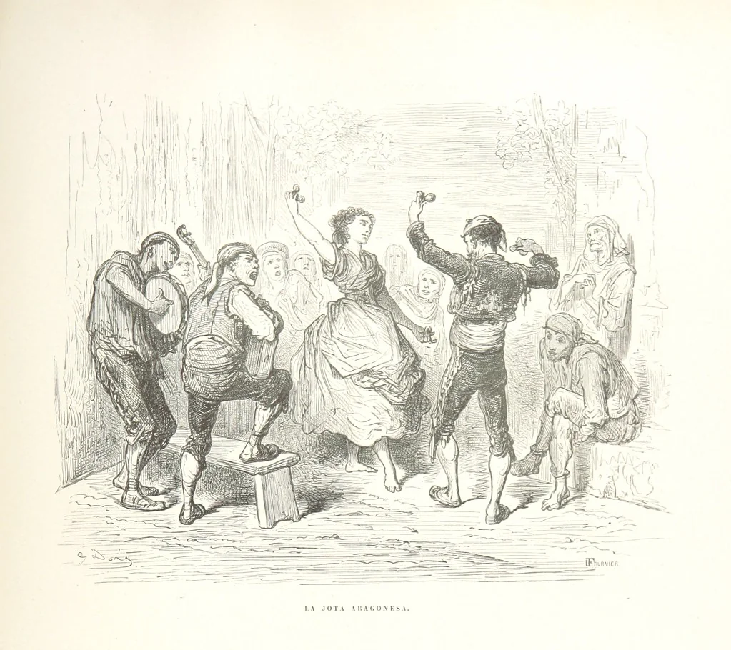 An illustration from L'Espagne ... Illustrée de 309 gravures dessinées sur bois par Gustave Doré, 1874, leaf 409