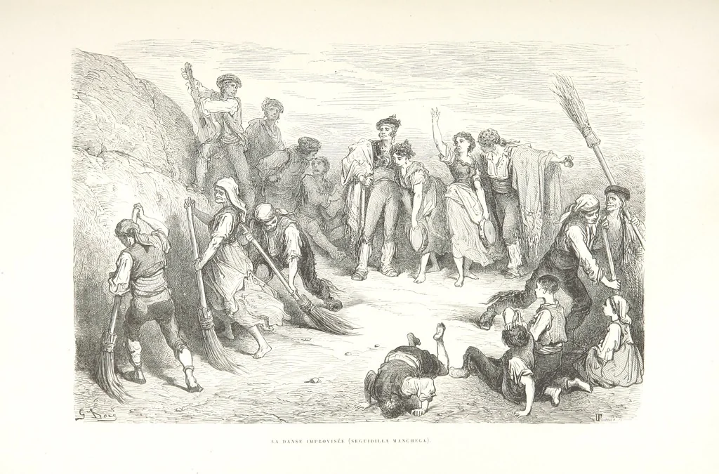 An illustration from L'Espagne ... Illustrée de 309 gravures dessinées sur bois par Gustave Doré, 1874, leaf 413