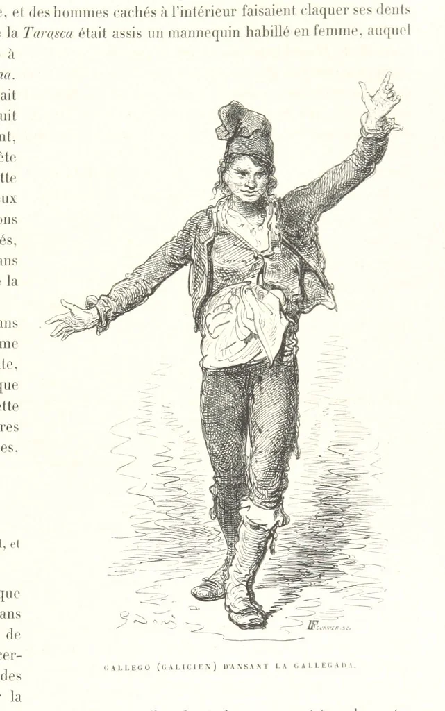 An illustration from L'Espagne ... Illustrée de 309 gravures dessinées sur bois par Gustave Doré, 1874, leaf 421