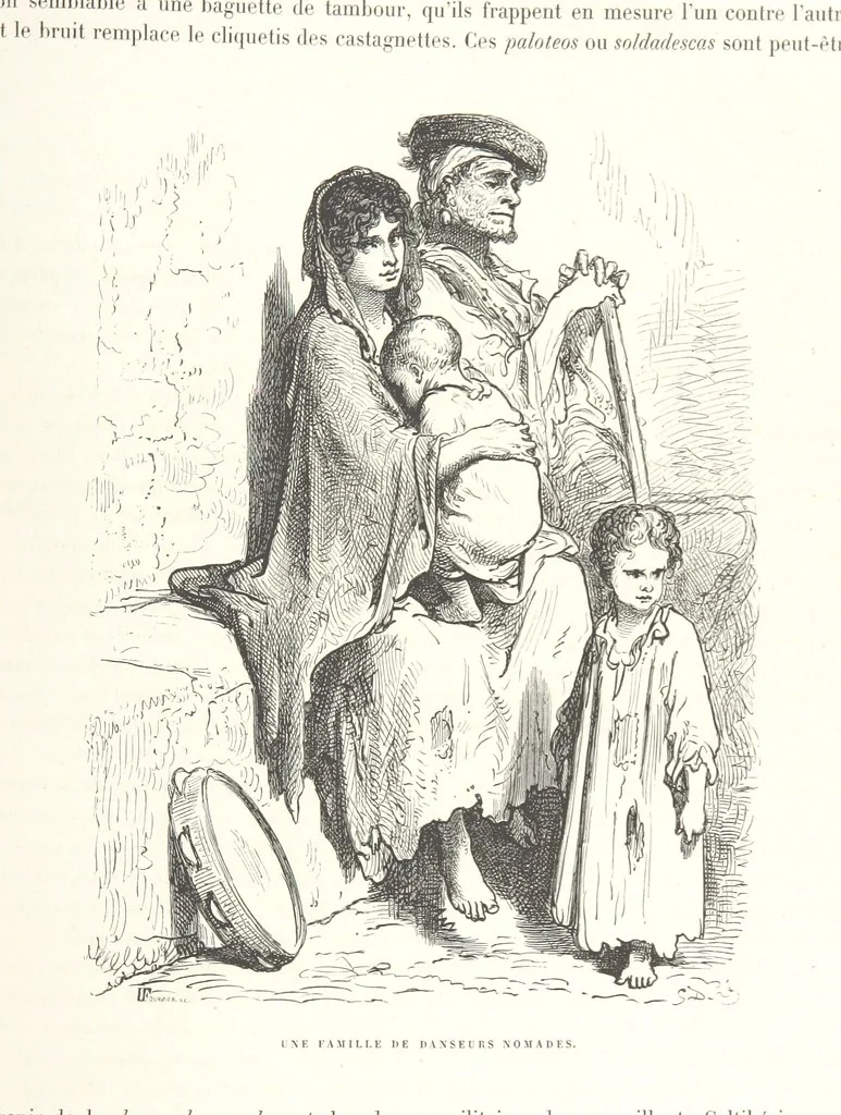 An illustration from L'Espagne ... Illustrée de 309 gravures dessinées sur bois par Gustave Doré, 1874, leaf 425