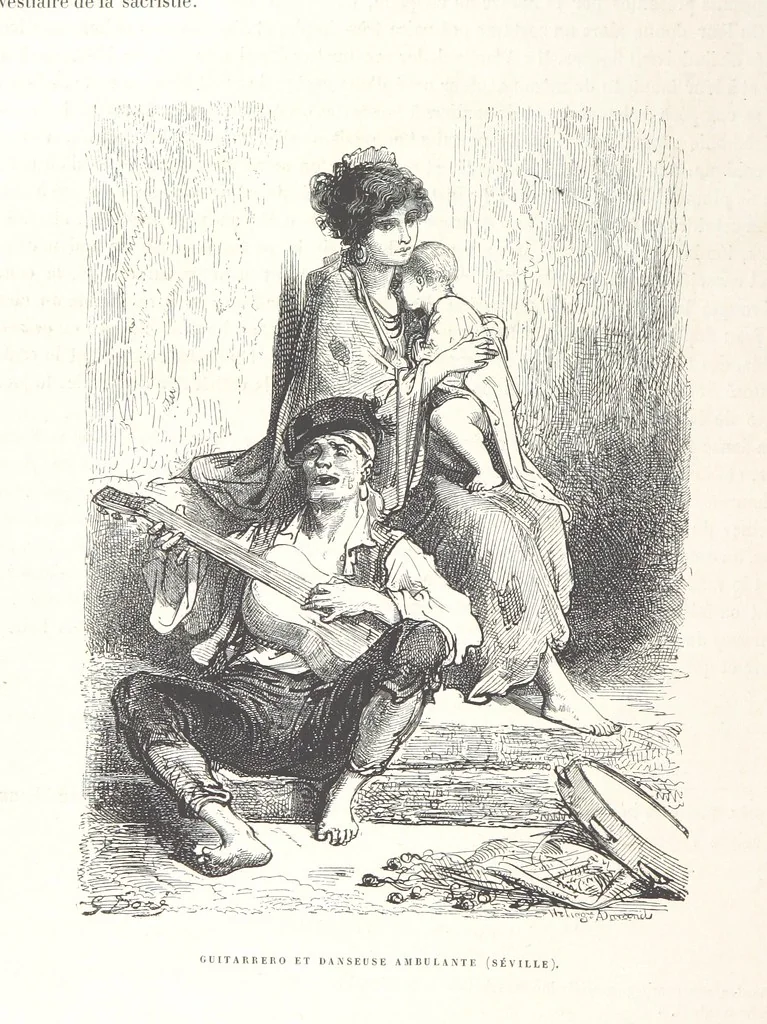 An illustration from L'Espagne ... Illustrée de 309 gravures dessinées sur bois par Gustave Doré, 1874, leaf 432