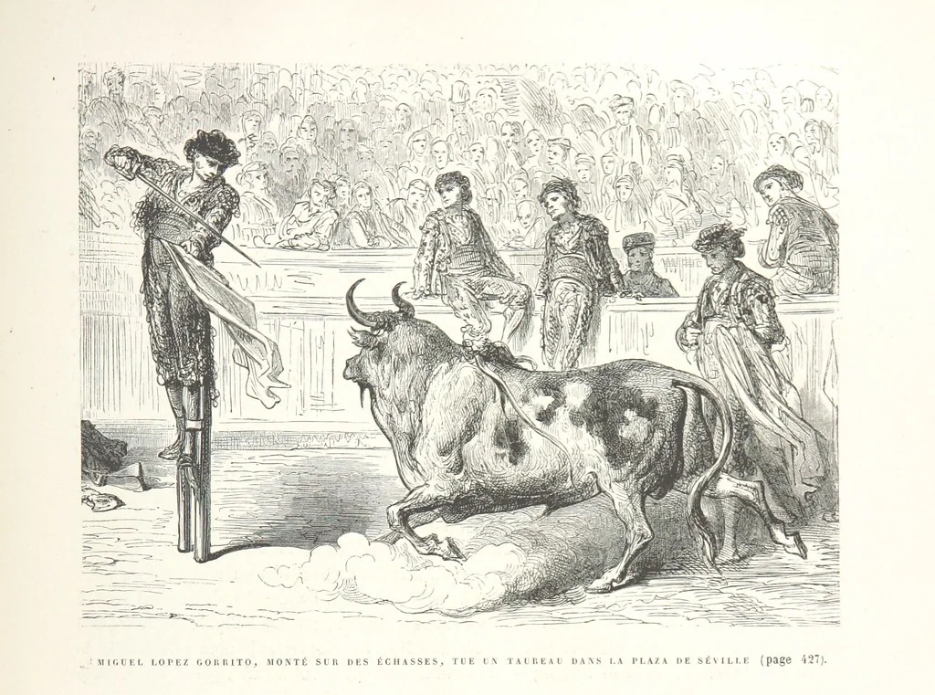 An illustration from L'Espagne ... Illustrée de 309 gravures dessinées sur bois par Gustave Doré, 1874, leaf 433