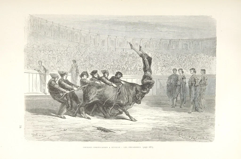 An illustration from L'Espagne ... Illustrée de 309 gravures dessinées sur bois par Gustave Doré, 1874, leaf 435