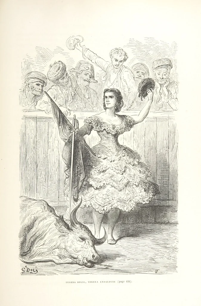 An illustration from L'Espagne ... Illustrée de 309 gravures dessinées sur bois par Gustave Doré, 1874, leaf 439
