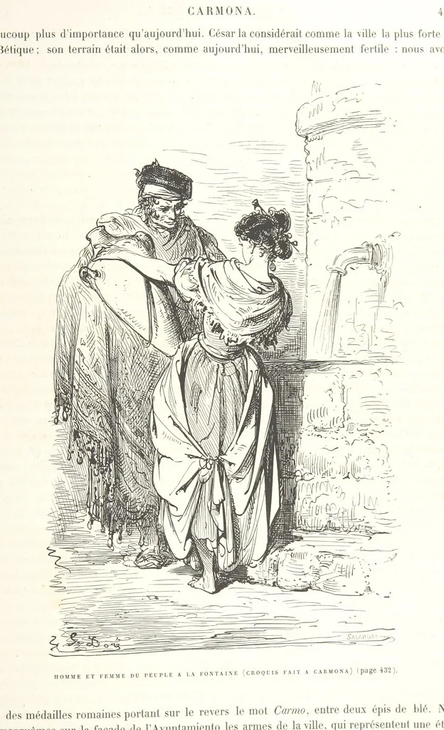 An illustration from L'Espagne ... Illustrée de 309 gravures dessinées sur bois par Gustave Doré, 1874, leaf 443