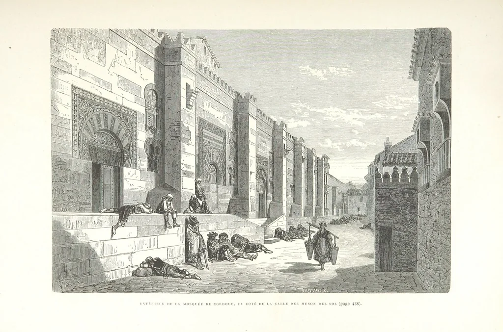 An illustration from L'Espagne ... Illustrée de 309 gravures dessinées sur bois par Gustave Doré, 1874, leaf 449