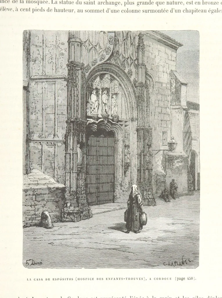 An illustration from L'Espagne ... Illustrée de 309 gravures dessinées sur bois par Gustave Doré, 1874, leaf 461