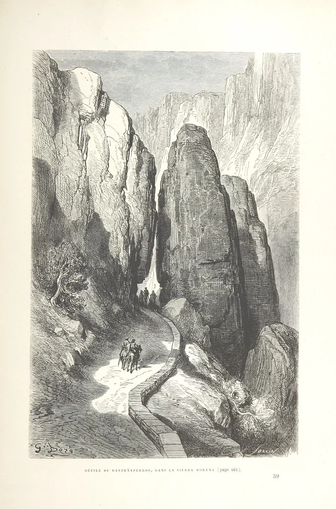 An illustration from L'Espagne ... Illustrée de 309 gravures dessinées sur bois par Gustave Doré, 1874, leaf 475