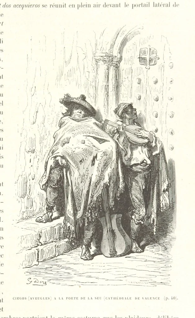 An illustration from L'Espagne ... Illustrée de 309 gravures dessinées sur bois par Gustave Doré, 1874, leaf 49