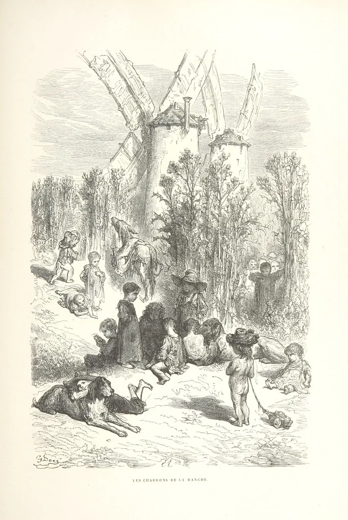 An illustration from L'Espagne ... Illustrée de 309 gravures dessinées sur bois par Gustave Doré, 1874, leaf 497